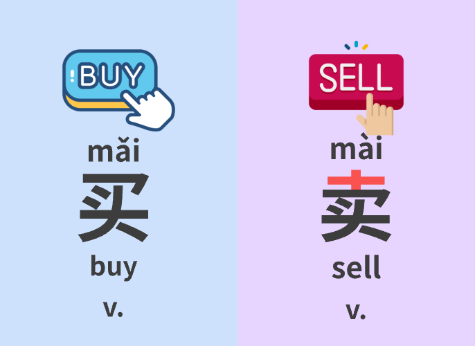 【Characters】买、卖